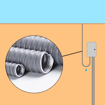 أنبوب معدني مرن مقاوم للسوائل Liquid tight flexible metal conduit